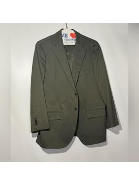 Proper Cloth Olive Green Men's Blazer Jacket Size 44